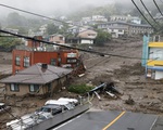 Lở đất nghiêm trọng tại Nhật Bản: Ít nhất 2 người thiệt mạng, hàng chục người mất tích