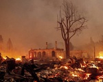 Cháy rừng kỷ lục hoành hành ở California, phần lớn thị trấn Greenville chỉ còn là đống tro tàn