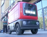 Robot giao hàng ngày càng phổ biến tại Trung Quốc