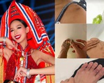 Miss Intercontinental 2022: Bảo Ngọc bị bầm vai do sức nặng trang phục
