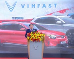 Thủ tướng chứng kiến ô tô điện thương hiệu Việt Nam lần đầu tiến ra thế giới