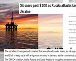 Phương Tây trừng phạt Nga, thị trường dầu có bị ảnh hưởng?