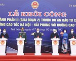 Chủ tịch nước dự Lễ khởi công tuyến đường nối cao tốc Hà Nội - Hải Phòng với Cầu Giẽ - Ninh Bình
