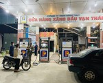 Ngừng bán hàng, một cửa hàng xăng dầu tại Hà Nội bị phạt
