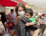 Thùy Tiên làm từ thiện ở vùng khó khăn tại Peru