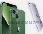 Apple sắp ra mắt iPhone 13 màu xanh lá và iPad Air màu tím?