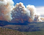 Gió thổi mạnh làm bùng phát cháy rừng ở vùng Tây Nam nước Mỹ