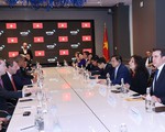 Thủ tướng Phạm Minh Chính trao đổi với các tập đoàn hàng đầu trên sàn chứng khoán New York