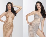 Kim Duyên mang 2 cực phẩm váy dạ hội dự thi Hoa hậu Siêu quốc gia 2022
