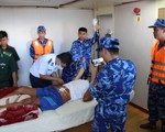 12 ngày mất tích, các ngư dân Bình Thuận không có thức ăn, chỉ uống nước biển cầm cự