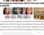 Kế hoạch xóa nợ sinh viên Mỹ gặp nhiều ý kiến trái chiều