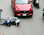 Nhiều vụ tai nạn xảy ra trong ngày đầu tiên thực hiện phân làn đường Nguyễn Trãi