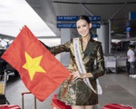 Á hậu 1,85m Bảo Ngọc lên đường sang Ai Cập thi Miss Intercontinental 2022