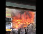 Cháy lớn gây hư hại 2 căn nhà ở Kiên Giang