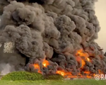 Máy bay không người lái tấn công kho dầu ở Sevastopol, Crimea gây cháy lớn