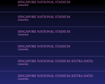 Người hâm mộ “phát cuồng” vì show diễn Coldplay tại Singapore