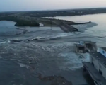 Nổ đập thủy điện cấp nước cho Crimea ở miền Nam Ukraine, gây nguy cơ ngập lụt nghiêm trọng