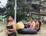 Lũ lụt nghiêm trọng tại Myanmar khiến 5 người tử vong, hàng chục nghìn người phải di dời