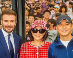 Lương Triều Vỹ bị vợ ép chụp ảnh với David Beckham