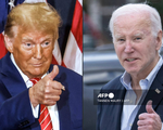 Bầu cử Tổng thống Mỹ 2024: Ông Biden dẫn trước ông Trump 4 điểm phần trăm
