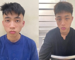 Hai nam thanh niên trộm xe máy ở Hà Nội