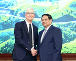Thủ tướng đề nghị Apple xác định Việt Nam là cứ điểm tham gia chuỗi sản xuất toàn cầu