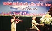2015 Piano Festival sounds at Ha Noi Children's Palace