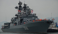Russian warship visits Danang