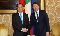 State President meets Italian Prime Minister