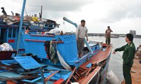 Fishermen rescued from sinking ship