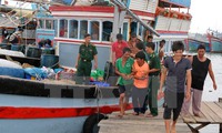 Fishermen rescued from central waters