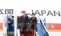 Japanese PM begins official visit
