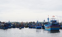 Support for fishermen after typhoon Damrey