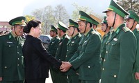 Border guards in Dien Bien commended for anti-crime, diplomatic efforts