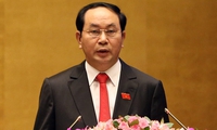 President Tran Dai Quang hails political relations with India