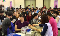 10,200 units of blood donated during the Red Spring Festival blood drive