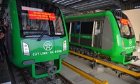 Cat Linh Ha Dong railway test run