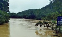 Thousands of hectares of paddy rice submerged