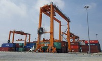 40,000 ton cargo ship visit SP-ITC bay in Ho Chi Minh City