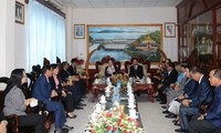NA Chairman Nguyen Thi Kim Ngan visits Lao Vientiane Province