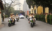 Hanoi’s police begin task of ensuring security for National Party Congress