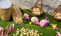 Hanoi specialty for Tet: candied lotus seed