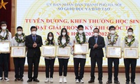 Outstanding students at international contest honoured