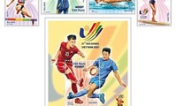 Set of stamps released to celebrate SEA Games 31