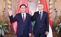 Vietnamese, Hungarian top legislators hold talks