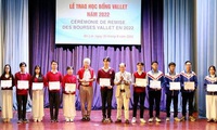 Vallet scholarships were presented to 155 excellent students