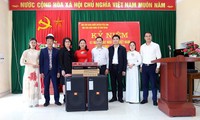 Nhan Dan Newspaper supports equipment for schools in remote areas of Tuyen Quang