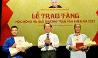 First Tran Van Khe Award ceremony held in Ho Chi Minh City