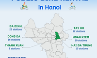 Infographic: Public bike rental service in Hanoi