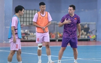 ĐT futsal Việt Nam miệt mài rèn đấu pháp, pivo Nguyễn Minh Trí sắp trở lại tập luyện